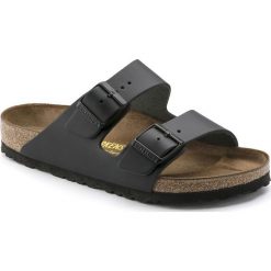Birkenstock Klapki męskie Arizona Black. Czarne kapcie męskie Birkenstock. Za 158,00 zł.