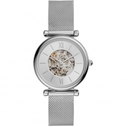 Zegarek FOSSIL - Carlie ME3176 Silver/Silver. Szare zegarki damskie Fossil, ze stali. Za 999,00 zł.