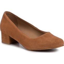 Półbuty LASOCKI - 3064-05 Camel. Pomarańczowe półbuty damskie Lasocki, na co dzień, bez wzorów, ze skóry, bez obcasa, na płaskiej podeszwie, bez zapięcia. Za 199,99 zł.