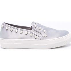 Steve Madden - Tenisówki Glacier. Szare trampki i tenisówki damskie Steve Madden, bez wzorów, z materiału, bez zapięcia. W wyprzedaży za 179,90 zł.