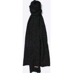 Barts - Szalik James Scarf black. Czarne szaliki męskie Barts, bez wzorów, z dzianiny. W wyprzedaży za 59,90 zł.