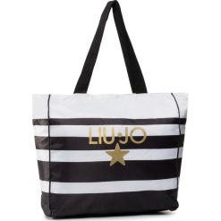 LIU JO-VA0188 T0300 A3571. Czarne torebki klasyczne damskie Liu Jo, bez wzorów, z materiału, klasyczne, duże, bez dodatków. Za 399,00 zł.