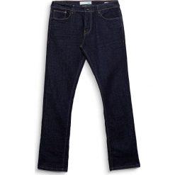 Dżinsy - Regular fit - w kolorze granatowym. Niebieskie jeansy męskie Esprit, m, w paski, klasyczne. W wyprzedaży za 99,95 zł.
