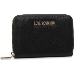 Duży Portfel Damski LOVE MOSCHINO - JC5558PP16LQ0000 Nero. Czarne portfele damskie Love Moschino, bez wzorów, ze skóry ekologicznej. W wyprzedaży za 269,00 zł.
