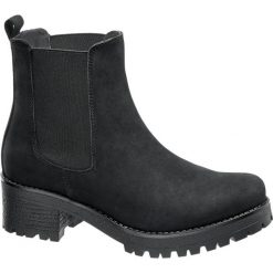 Botki damskie: botki damskie 5th Avenue czarne