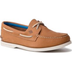 Mokasyny SPERRY - STS18677 Tan. Pomarańczowe mokasyny męskie Sperry, ze skóry, eleganckie. W wyprzedaży za 329,00 zł.