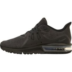 Nike Performance AIR MAX SEQUENT 3 Obuwie do biegania treningowe black/anthracite. Czarne buty do biegania męskie Nike Performance, z materiału. Za 399,00 zł.