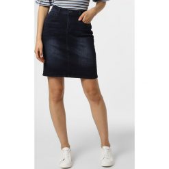 Marie Lund - Jeansowa spódnica damska, niebieski. Niebieskie spódniczki damskie z bawełny, eleganckie. Za 59,95 zł.