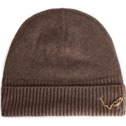 Czapka PATRIZIA PEPE - 2V8622/A4T4-B649 Taupe Tricot. Pomarańczowe czapki damskie Patrizia Pepe, bez wzorów, z wiskozy. W wyprzedaży za 159,00 zł.