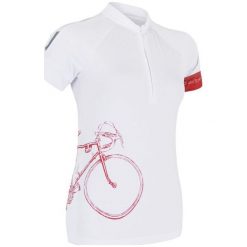Sensor Damska Koszulka Rowerowa Cyklo Tour White. Białe t-shirty damskie marki Sensor, z lycry, z krótkim rękawem, rowerowe. W wyprzedaży za 149,00 zł.