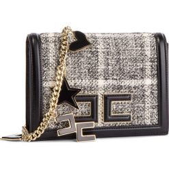 Torebka ELISABETTA FRANCHI - BS-16A-91E2-V299 Nero 110. Szare torebki klasyczne damskie marki Elisabetta Franchi, ze skóry ekologicznej, na ramię. Za 1549,00 zł.