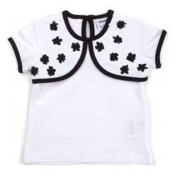 Primigi T-Shirt Dziewczęcy 92 Biały. Białe bluzki dziewczęce marki Primigi. W wyprzedaży za 69,00 zł.