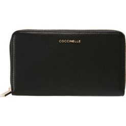 Coccinelle SOFT Portfel noir. Czarne portfele damskie Coccinelle. Za 599,00 zł.