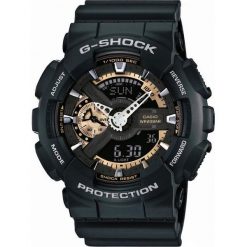 Zegarek G-SHOCK - GA-110RG-1AER Black/Black. Czarne zegarki męskie G-Shock. W wyprzedaży za 459,00 zł.