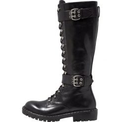 Bruno Premi Kozaki sznurowane evoque nero. Niebieskie buty zimowe damskie marki Bruno Premi, z materiału. Za 1069,00 zł.