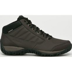 Columbia - Buty. Czarne buty sportowe męskie marki Columbia, ze skóry, na sznurówki, outdoorowe, omni-heat (columbia). W wyprzedaży za 369,90 zł.