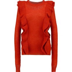 Swetry klasyczne damskie: YAS Tall YASLUCIA Sweter red ochre