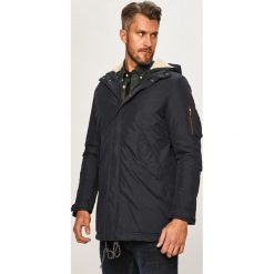 Selected - Parka. Zielone płaszcze męskie Selected, m, bez wzorów, z bawełny, długie, z kapturem. W wyprzedaży za 499,90 zł.