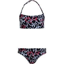 Calvin Klein Swimwear BANDEAU SET Bikini spray heart. Czarne stroje dwuczęściowe dziewczęce marki Calvin Klein Swimwear. Za 169,00 zł.