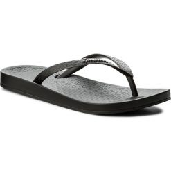 Japonki IPANEMA - Anatomica Tan Fem 81030 Black/Black 20766. Czarne klapki damskie Ipanema, bez wzorów, z tworzywa sztucznego, bez obcasa. Za 59,99 zł.