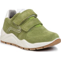 Sneakersy SERGIO BARDI YOUNG - SBY-02-03-000034 262. Zielone trampki chłopięce Sergio Bardi Young, bez wzorów, ze skóry, na rzepy. W wyprzedaży za 149,00 zł.