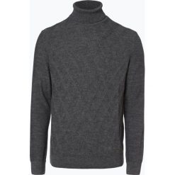 Bugatti - Sweter męski, szary. Szare swetry męskie Bugatti, m, bez wzorów, z materiału, z golfem, bez kaptura. Za 449,95 zł.