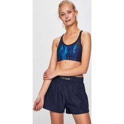 Desigual Sport - Biustonosz sportowy. Niebieskie biustonosze sportowe damskie marki Desigual Sport, s, bez wzorów, z elastanu. Za 179,90 zł.