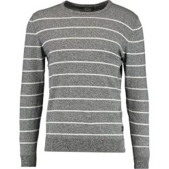 Swetry klasyczne męskie: Jack & Jones JORBRETON CREW NECK Sweter black