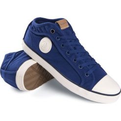 Trampki Pepe Jeans. Szare trampki męskie Pepe Jeans, bez wzorów, z jeansu, bez zapięcia. Za 179,00 zł.