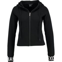 Bluzy rozpinane damskie: Armani Exchange Bluza rozpinana black