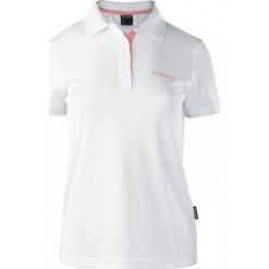 Topy sportowe damskie: Hi-tec Koszulka damska Lady Site White/Quatrz Pink r. L