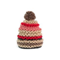 Czapka damska kolorowa na zimę beżowa. Szare czapki zimowe damskie marki Art of Polo, z wełny. Za 30,84 zł.