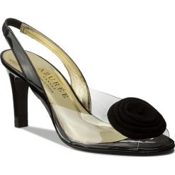 Sandały damskie: Sandały AZURÉE – Natal 96C Vernis Noir/Velours Noir 02