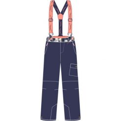 Spodnie dresowe damskie: IGUANA Spodnie Damskie Nolani W Patriot Blue/Triangles Navy Print r. XL