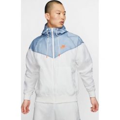 Nike Sportswear Kurtka Niebieski Biały. Niebieskie płaszcze męskie Nike, l, bez wzorów, z poliesteru. Za 361,95 zł.