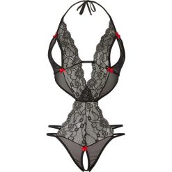 Body i gorsety: Body ze stringami "ouvert" bonprix czarny