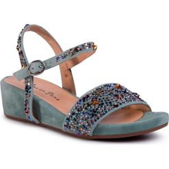 Sandały ALMA EN PENA - V20820 Suede Mint. Zielone klapki damskie Alma en Pena, bez wzorów, ze skóry, bez obcasa. Za 439,00 zł.