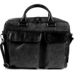 DAAG Jazzy Risk Up 143 torba skórzana unisex teczka na laptopa do ręki i przez ramię - Czarny. Czarne torby męskie skórzane daag, bez wzorów, młodzieżowe, na ramię. Za 484,99 zł.