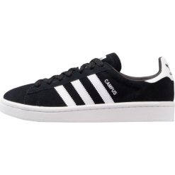Adidas Originals CAMPUS Tenisówki i Trampki core black/white. Czarne trampki dziewczęce adidas Originals, ze skóry ekologicznej. W wyprzedaży za 215,20 zł.