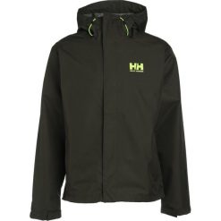 Helly Hansen SEVEN Kurtka przeciwdeszczowa forest night. Zielone kurtki trekkingowe męskie Helly Hansen, l, z materiału. W wyprzedaży za 359,20 zł.