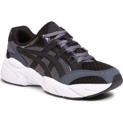 Buty ASICS - Gel-Bnd 1021A215 Black/Black 001. Szare buty sportowe męskie Asics, ze skóry ekologicznej, bez zapięcia. W wyprzedaży za 239,00 zł.