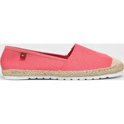 Big Star - Espadryle. Różowe espadryle damskie BIG STAR, bez wzorów, z materiału, bez obcasa, na obcasie. W wyprzedaży za 49,90 zł.
