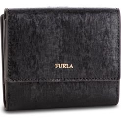 Mały Portfel Damski FURLA - Babylon 978869 P PZ57 B30 Onyx. Czarne portfele damskie Furla, bez wzorów, ze skóry. Za 550,00 zł.