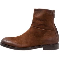 A.S.98 Botki calvados. Pomarańczowe botki męskie marki A.S.98, bez zapięcia. Za 1049,00 zł.