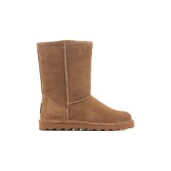 Śniegowce Bearpaw Elle Tall 1963W Hickory II. Pomarańczowe kozaki damskie marki Bearpaw, bez obcasa, bez zapięcia. Za 349,30 zł.