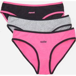 Bawełniane majtki 3 pack - Wielobarwny. Majtki damskie House, s, z bawełny. Za 39,99 zł.