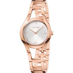 Calvin Klein Class Zegarek Różowy Złoty. Różowe zegarki damskie Calvin Klein, złote. Za 1329,95 zł.