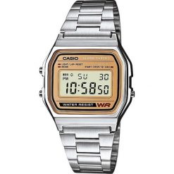 Zegarki męskie: Zegarek Casio Zegarek męski Retro srebrny (A158WEA-9EF)