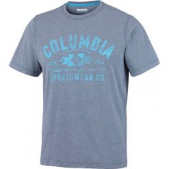 T-SHIRT CSC ROUND BEND. Szare t-shirty męskie Columbia, m, z aplikacjami, z bawełny, klasyczne. Za 129,99 zł.