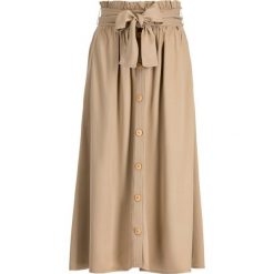 Spódnica midi Pepe Jeans Mire PL900814. Brązowe spódniczki damskie Pepe Jeans, xs, bez wzorów, z wiskozy, midi. W wyprzedaży za 209,00 zł.